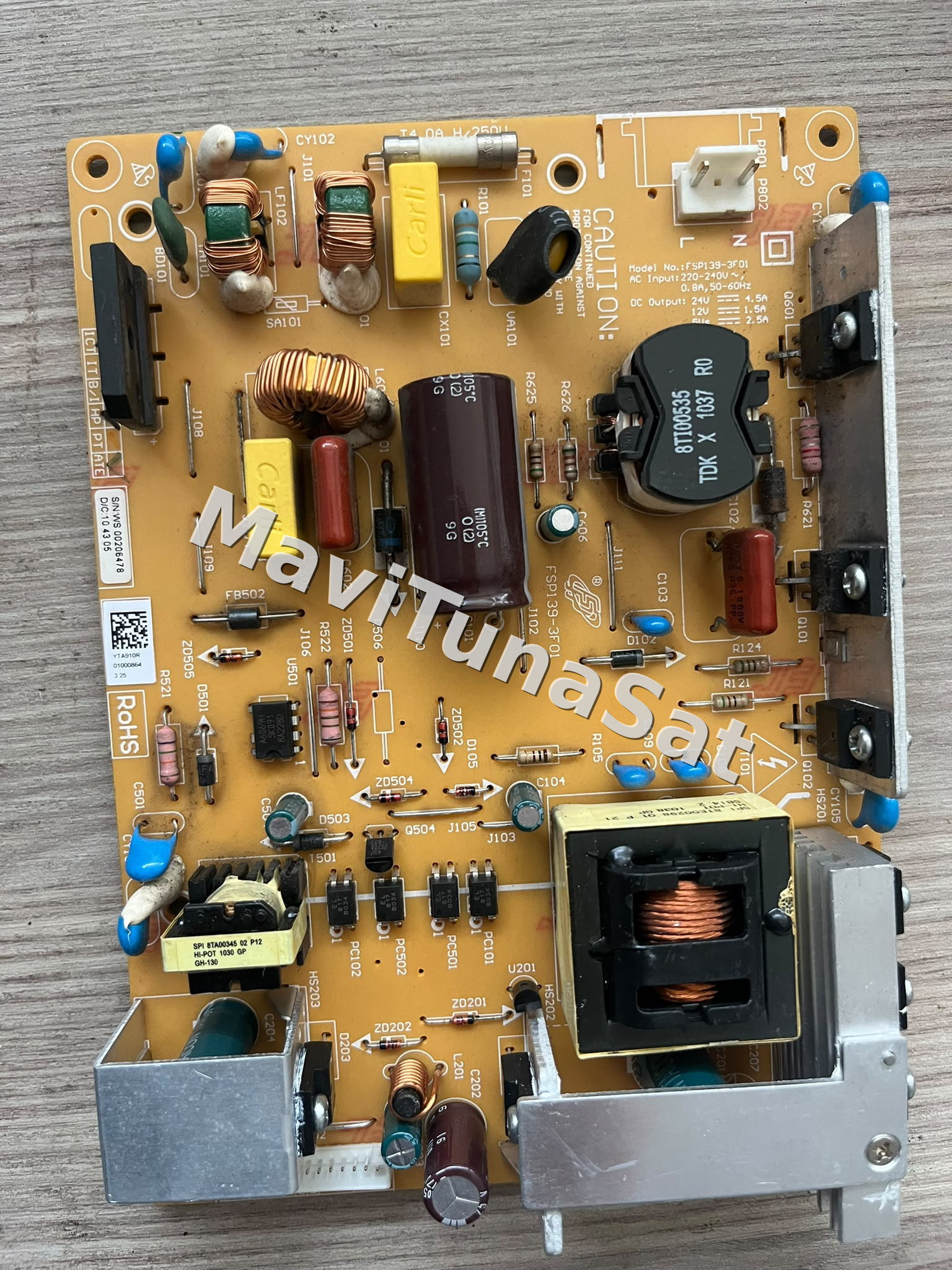 FSP139-3F01 , YTA910R , 3BS0236612GP , GRUNDIG GR32-113 3HD LCD TV , BEKO F82-203-3HD , POWER BOARD