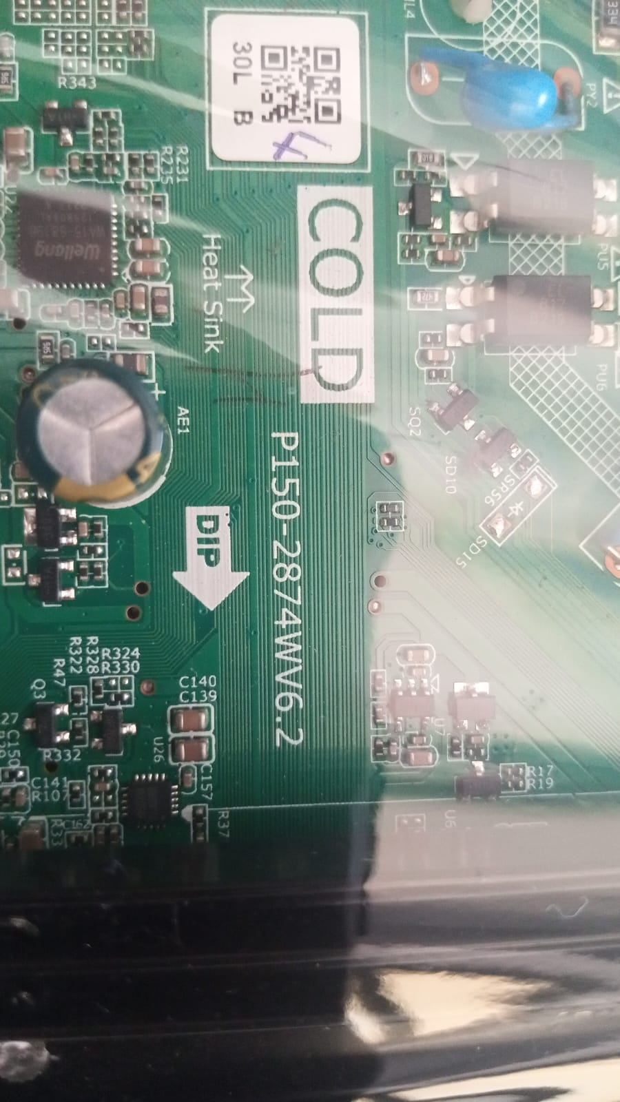 P150-2874WV6.2 , 14AT253 , Y625467A94010 , Sunny SN55FMN252-0276 , Main Board , PT550GS09-1